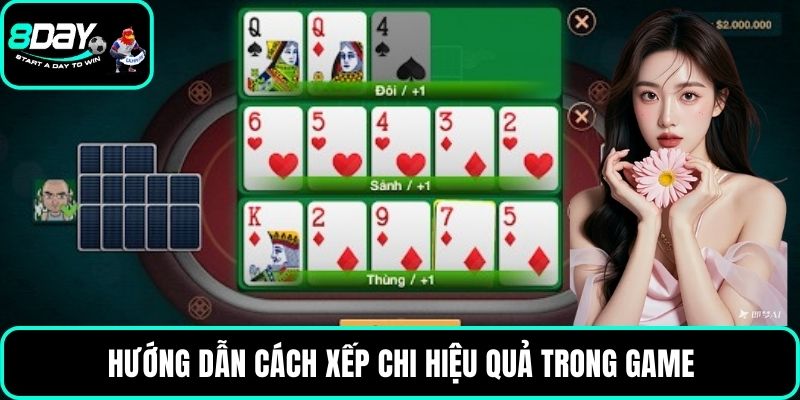 Hướng dẫn cách xếp chi hiệu quả trong game